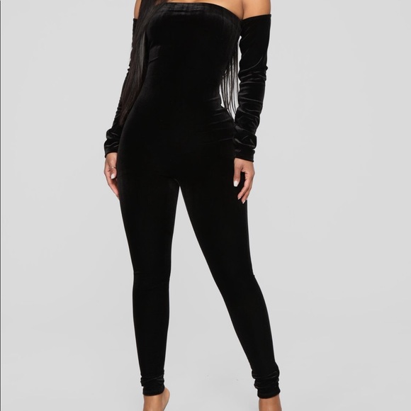 off the shoulder jumpsuit - Picture 1 of 1